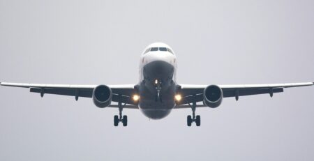 Air China air plane taking off.