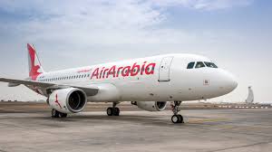 Air Arabia air plane on runway picture